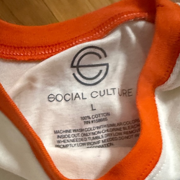 California Citrus Graphic Tee - Orange & White - Picture 2 of 2